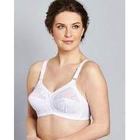 triumph doreen non wired white bra