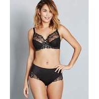 Triumph Modern Bloom Full Cup Black Bra