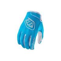 troy lee designs air full finger glove light blue s