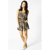 Tribal Chiffon Playsuit