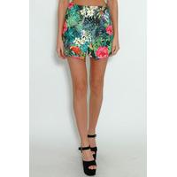 Tropical Printed Co-Ord Skort