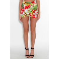 Tropical Print Skort