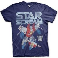 transformers t shirt starscream distressed