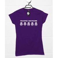 Trooper Emoticons Womens T Shirt