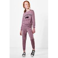 Trending Knitted Tracksuit - pink