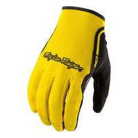 troy lee xc mtb gloves 2017 yellow xlarge