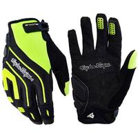 troy lee ruckus mtb gloves 2017 fluro yellow large