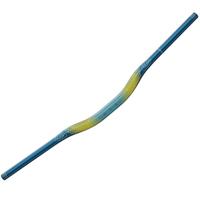 Truvativ Descendant Troy Lee Deisgn Aluminium Mountain Bike Handlebar - Starburst Cyan / Blue / 750mm / 25mm / 31.8mm