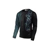 Troy Lee Designs Sprint 50/50 Long Sleeve Jersey | Black/Grey - XL