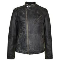 TRAPPER Kosta Leather Biker Jacket