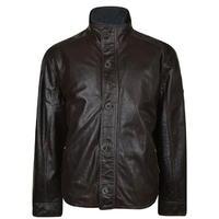 TRAPPER Padded Leather Jacket