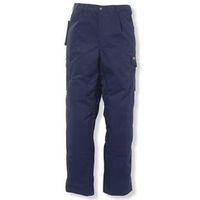 TROUSERS - BLACK STD LEG - WAIST SIZE 91.45CM