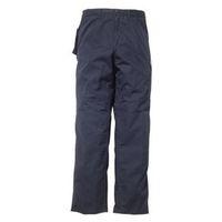 TROUSERS - NAVY BLUE STD LEG - WAIST SIZE 78.75CM