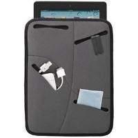 trust multi pocket soft sleeve for tablets