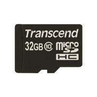 Transcend Premium (32gb) Microsdhc Flash Card Without Adaptor (class 10)
