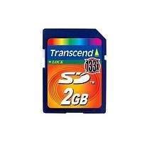 transcend 2gb secure digital card 133x high speed