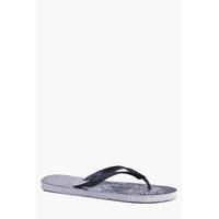 tree print flip flops black