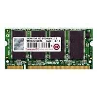 Transcend (512mb) Memory Module 333mhz Ddr Unbuffered Non-ecc Cl2.5 200-pin Sodimm