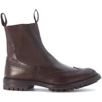 tricker aposs beatles henry in dark brown leather mens shoes in brown