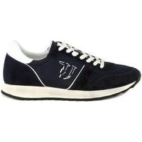 trussardi nylon mens shoes trainers in multicolour