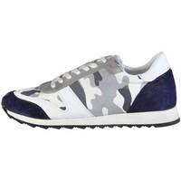 trussardi 77s066xx 147 bluette mens shoes trainers in blue