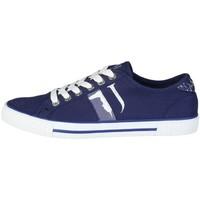 trussardi 77s520 48 blu mens shoes trainers in blue