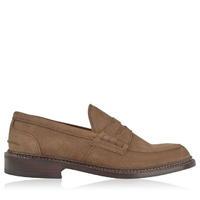 trickers james suede penny loafers