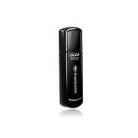 Transcend Jetflash 350 (64gb) Usb 2.0 Flash Drive (black)