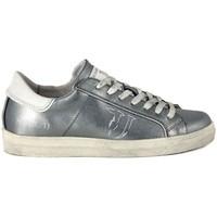 Trussardi Leather women\'s Shoes (Trainers) in Silver