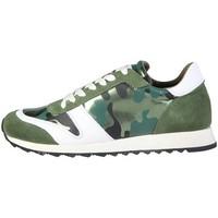 Trussardi 79S107XX_58_MILITARY women\'s Shoes (Trainers) in green