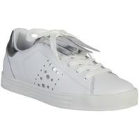 trussardi 79s502 112 silver womens shoes trainers in white