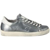 trussardi leather womens shoes trainers in multicolour