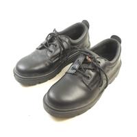 Trojan - Size 8 - Black - Leather - Steel Toe Capped Shoes