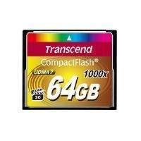 transcend 1000x 64gb compactflash memory card