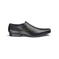 Trustyle Leather Slip On Shoes Ex Wide