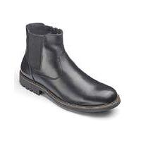 trustyle leather chelsea boot extra wide