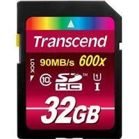 Transcend TS32GSDHC10U1 32GB SDHC Card Class 10, UHS-I 90MB/s