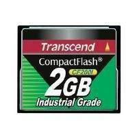 Transcend CF200I 2GB Industrial Grade SLC CompactFlash Card