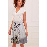 Trellis Garden Pleated Skirt