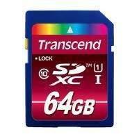 Transcend Uhs-i (64gb) Secure Digital Xc Card (class 10)