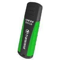Transcend JetFlash 810 (64GB) USB 3.0 Flash Drive (Black/Green)
