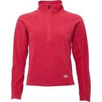 Trespass Womens Shiner 1/2 Zip Micro Fleece Cerise