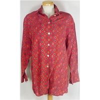 tru size 10 red shirt/blouse