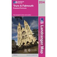 Truro & Falmouth - OS Landranger...