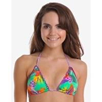 Tropical Fiesta Ruffle Edge Tri - Apple