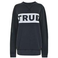 TRUE RELIGION Logo Crew Sweater