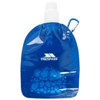 trespass hydromini collapsible water bottle blue