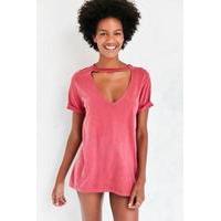 Truly Madly Deeply Cut It Out Tee, PINK