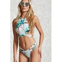 Tropical Print Bikini Bottoms