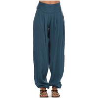 Tranquillo Trousers SPLIT women\'s Trousers in blue